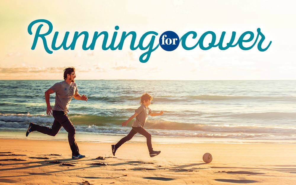 Running for cover