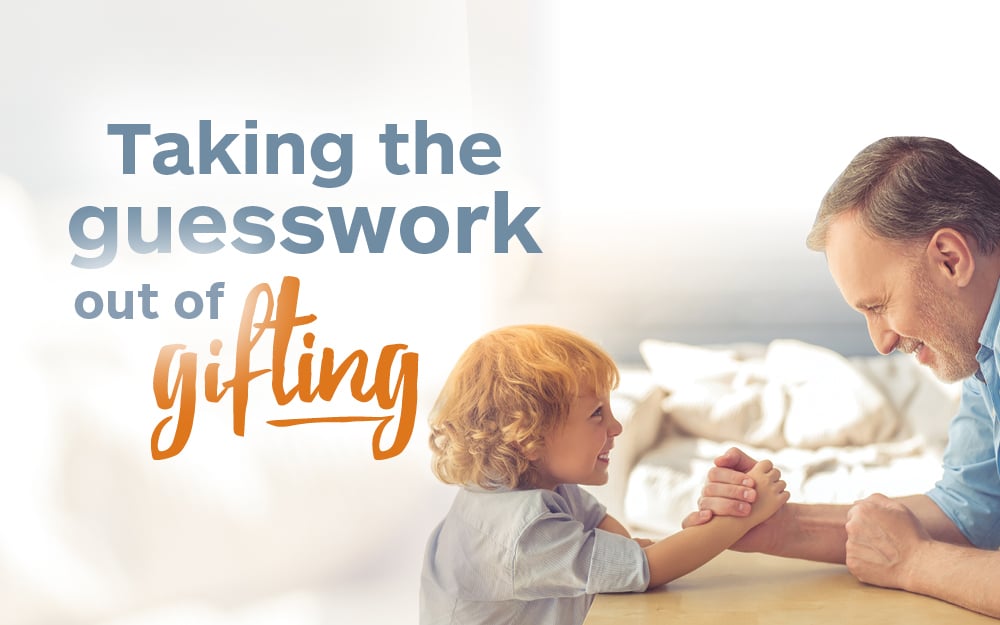 Taking the guesswork out of gifting