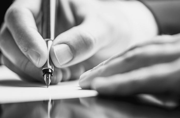 HPartners - writing closeup